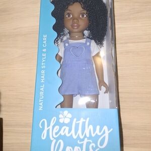 Doll with Blue Outfit